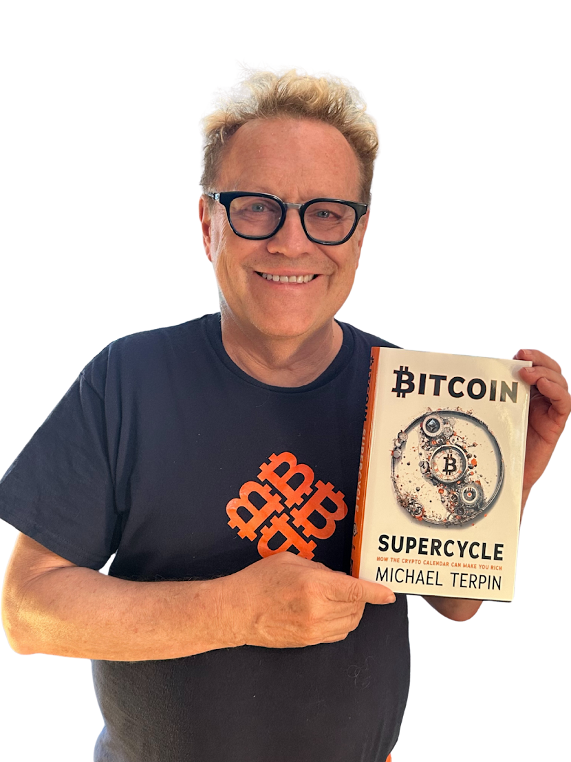 Michael Terpin with Bitcoin Supercycle Book